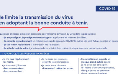 Covid 19 conduite
